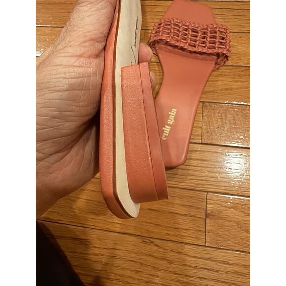 Cult Gaia Maya woven leather sandal shoe 38.5 (san100 main image 3